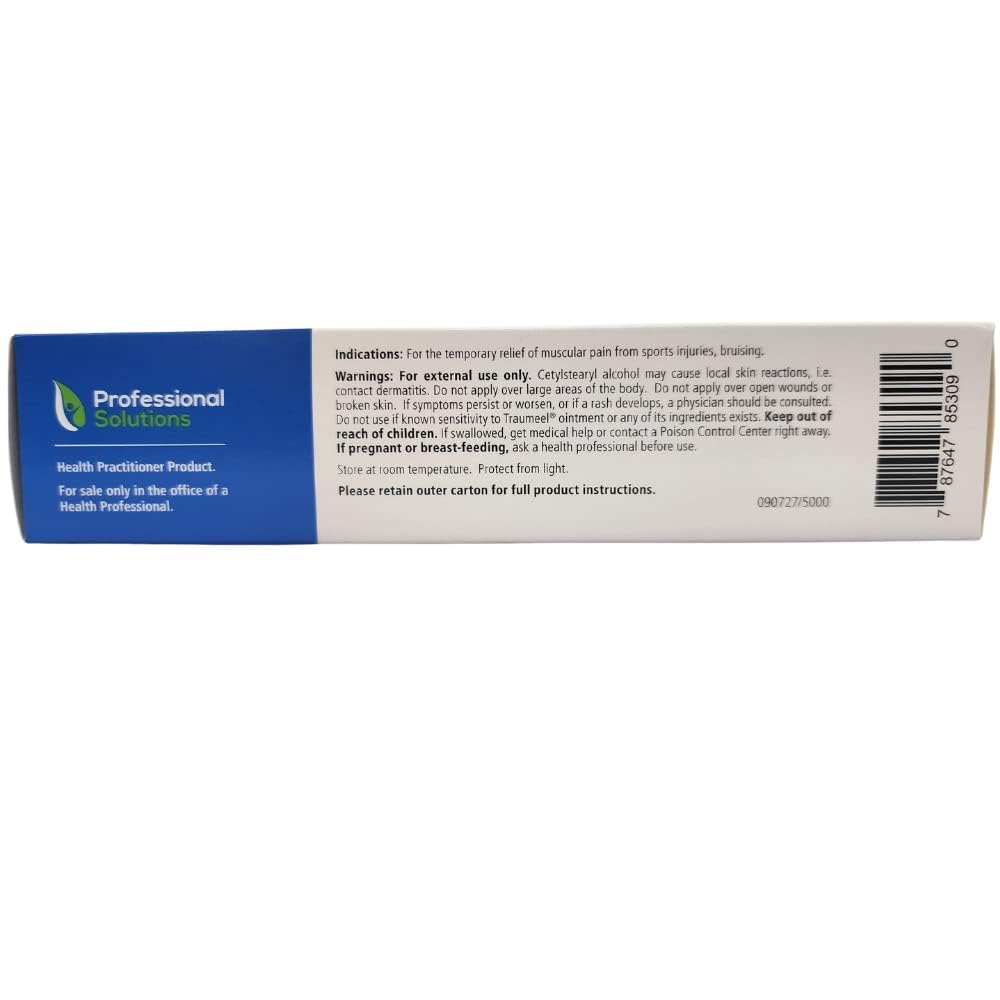 MediNatura Traumeel Ointment Topical Pain Relief for Muscle Joint Back Arthritis Injury or Exercise Related Pain & Soreness Arnica + 13 Active Ingredients - Made in Germany - 3.53 oz MediNatura buy supplements canada