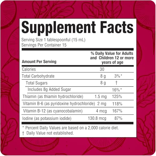 Rabano Yodado Ionized Radish Dietary Liquid Supplement with Iodine, Vitamin B1, B6 & B12, Wellness & Digestive Support, Helps Maintain Natural Energy & Nutrient Balance, 8 Fl Oz, Pack of 1 Rabano Yodado buy supplements canada