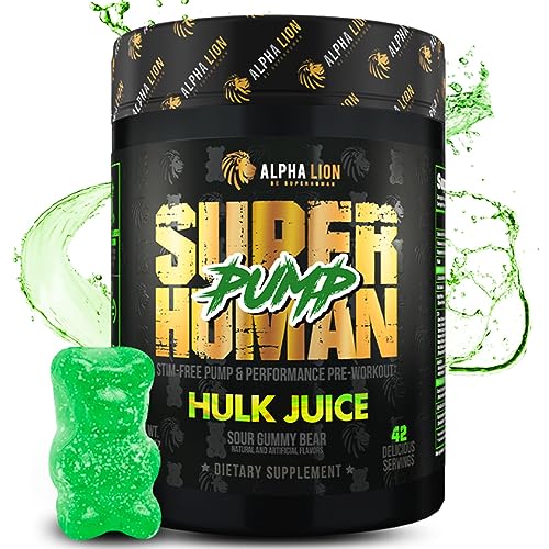 ALPHA LION Superhuman Pump Pre Workout Powder, Nootropic Caffeine & Stim Free ALPHA LION buy supplements canada