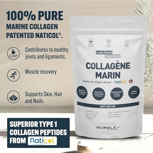 Naticol® Marine Collagen Powder - 300g Pack - Natural Source - Neutral Taste - Joint Comfort HUMBLE+ buy supplements canada