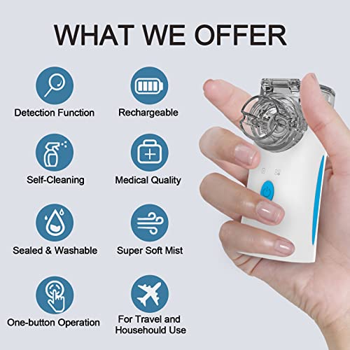 Portable Nebulizer - Rechargeable Nebulizer Machine for Adults and Kids Naweti buy supplements canada