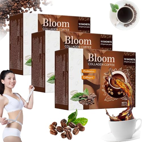 Bloom Collagen Coffee, Collagen Coffee from Japan, Bloom Coffee Collagen HOPASRISEE buy supplements canada