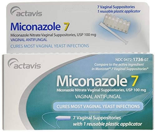 Miconazole 7 Day Vaginal Suppositories 100 mg - 7 ea Miconazole buy supplements canada