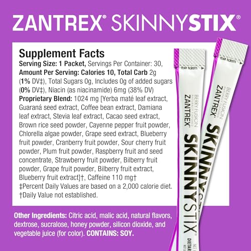 Zantrex SkinnyStix Energy Powder – Increase Energy, Heighten Focus, Boost Mood Zantrex buy supplements canada