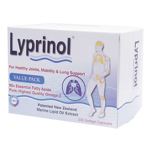 Pharma Lyprinol® Pcso-524® 200 Capsules New Zealand Green Lipped Mussel Extract Oil Joint Health Support & Mobility Lyprinol buy supplements canada