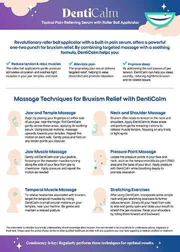 nfuse DentiCalm Soothing Pain Relief for Teeth Grinding and Jaw Clenching (Bruxism), for Jaw, Head and Neck Pain, Stiffness and Tension, Nightguard Discomfort Relief, 0.47 OZ nfuse buy supplements canada
