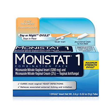 MONISTAT 1-Dose Yeast Infection Treatment, 1 Ovule Insert & External Itch Cream Monistat buy supplements canada