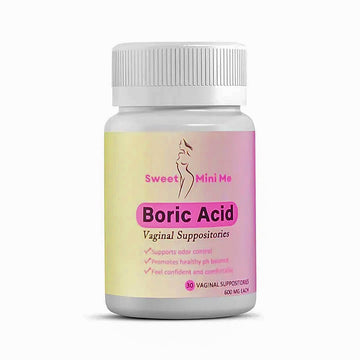Sweet Mini Me 600mg Boric Acid Suppositories – Natural Vaginal Health Support for Women – pH Balance, Odor & Itch Relief – 30 Count Capsules Generic buy supplements canada
