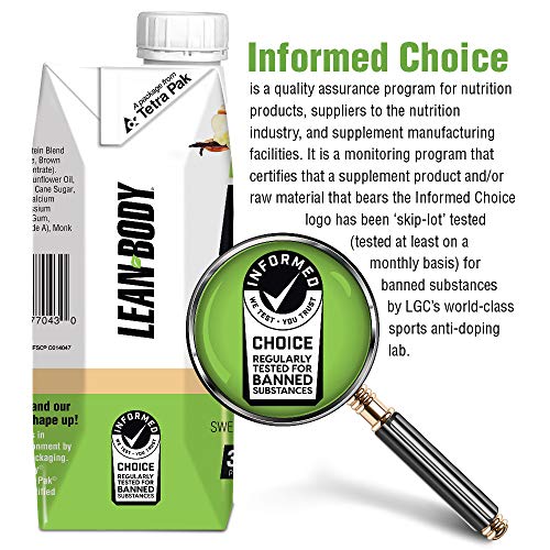 Lean Body Ready-to-Drink, Plant-Based Vegan Vanilla Caramel Protein Shake, 30g Protein Labrada buy supplements canada
