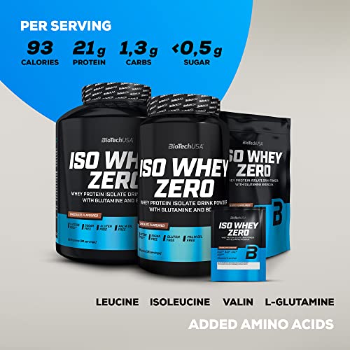 BioTechUSA Iso Whey Zero, Lactose, Gluten, Sugar Free, Premium Whey Protein Isolate, 500 g BioTechUSA buy supplements canada