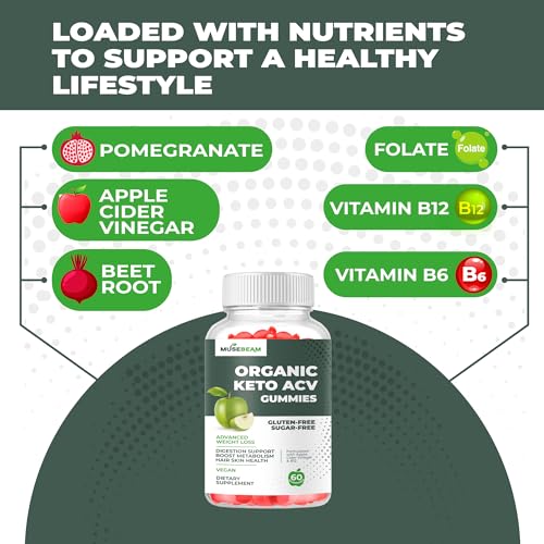 Organic Keto ACV Gummies Advanced Weight Loss - Gluten & Sugar Free Belly Fat Burner MuseBeam buy supplements canada