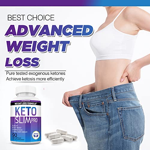 VEGEPOWER Keto Fast Diet Pills- Ketone Slim Pro 180 Capsules-Apple Cider Vinegar VEGEPOWER buy supplements canada