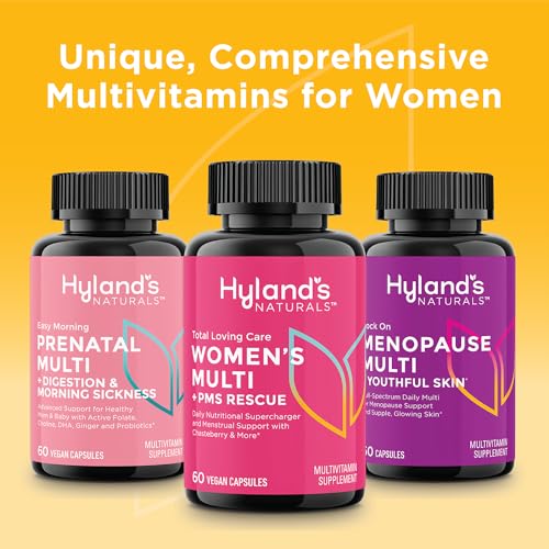 Hyland's Naturals Total Loving Care Multivitamin for Women + PMS Rescue - 60 Vegan Hyland's buy supplements canada