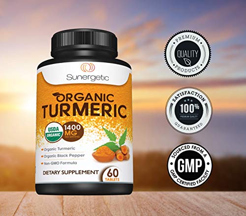 USDA Certified Organic Turmeric Supplement – Includes Organic Turmeric & Organic Black Sunergetic buy supplements canada