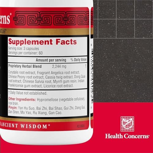 Health Concerns Channel Flow – Muscle Relaxation & Pain Support Supplement for Men & Women – Corydalis Root Extract – Chinese Herbal Formula for Headaches, Joint & Menstrual Discomfort – 180 Capsules Health Concerns buy supplements canada