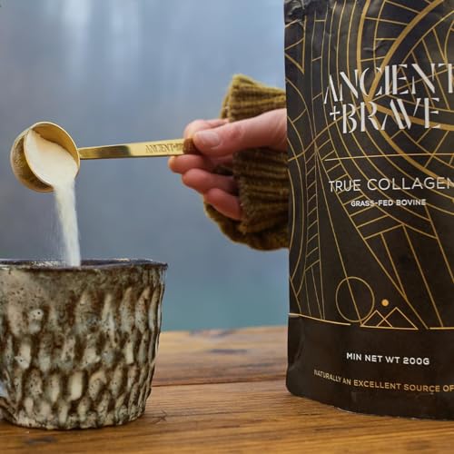 Ancient + Brave True Collagen 200g - Grass-Fed Bovine Collagen Powder - 100% Hydrolysed Collagen Ancient + Brave buy supplements canada