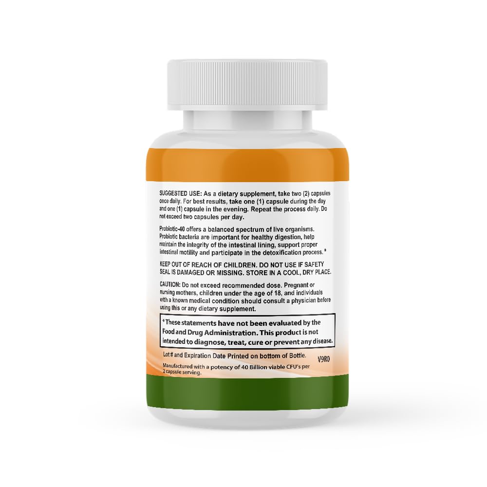 CALMING BLENDS Probiotic, 40 Billion CFU, Bi-Pass Delivery System for Maximum Effectiveness, Shelf Stable, 60 Vegetable Capsules CALMING BLENDS buy supplements canada