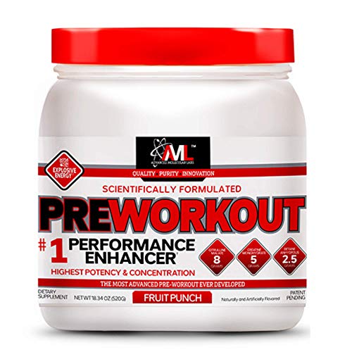 Advanced Molecular Labs - Pre Workout Powder, Increases Drive, Performance Enhancer AML ADVANCED MOLECULAR LABS buy supplements canada