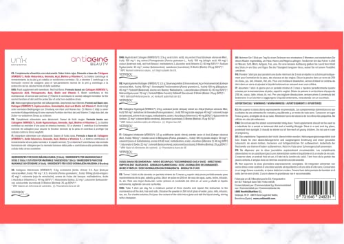 Unik Antiaging Beauty | Hydrolysed Collagen VERISOL (5 Clinical Studies) with Hyaluronic Acid UN 1K HEALTH & NUTRITION buy supplements canada