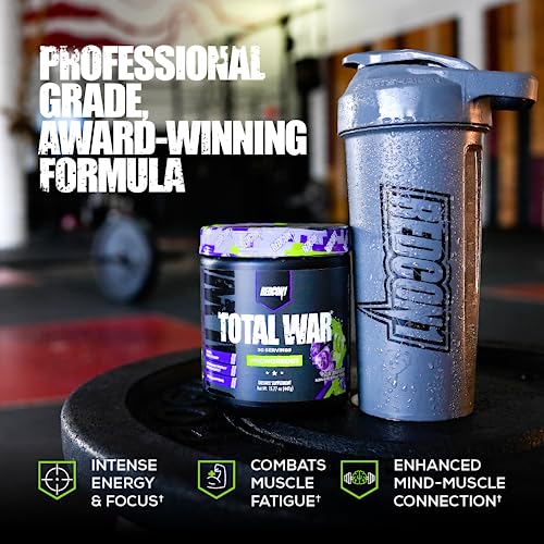 REDCON1 Total War Pre Workout Powder, Sour Gummy Bear - Fast Acting Caffeinated REDCON1 buy supplements canada