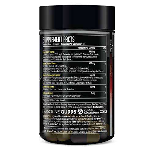 LIPORUSH NDS Nutrition XT - Concentrated Thermogenic with L-Carnitine & Teacrine LIPORUSH buy supplements canada