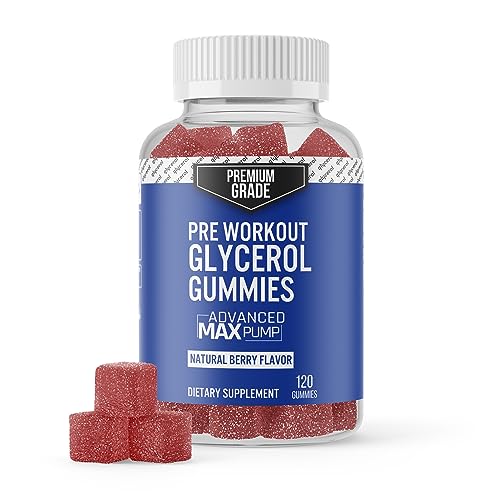 VitaPatch Premium Grade Glycerol Gummies Stim Free Pre Workout - Intense Pump VitaPatch buy supplements canada