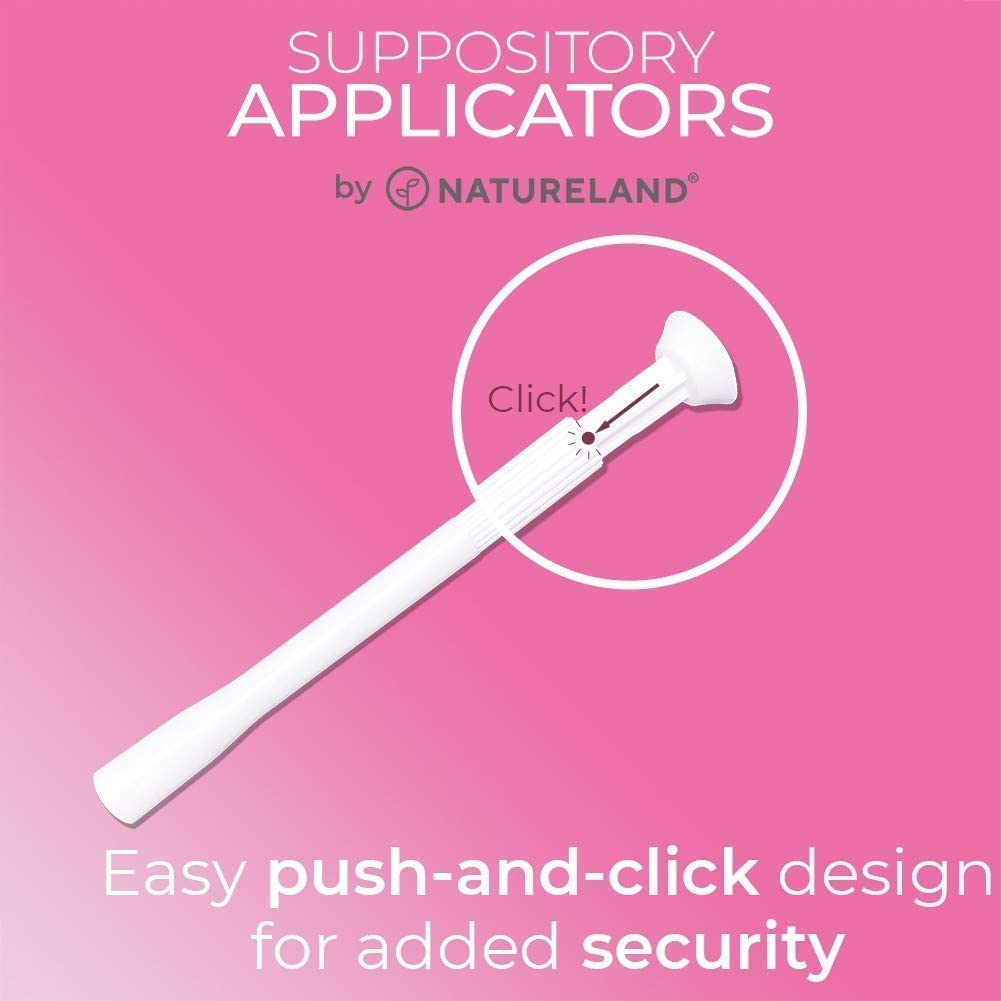 Natureland [40 Count Boric Acid Suppositories 600mg w/ [20 Pack] Vaginal Applicator - Feminine Care Natureland buy supplements canada