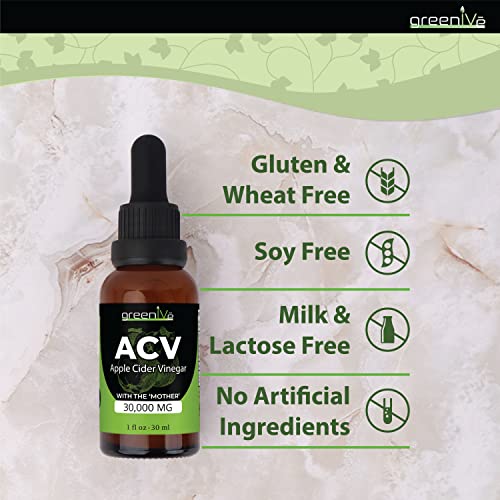 GreenIVe ACV Drops Apple Cider Vinegar Tincture with The Mother Weight Management GreenIVe buy supplements canada
