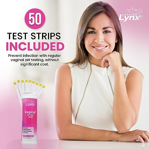 5-Minute Vaginal pH Test Kit for Women - 50 Premium-Quality Vaginal Heath pH Test Strips Included Leaping Lynx buy supplements canada