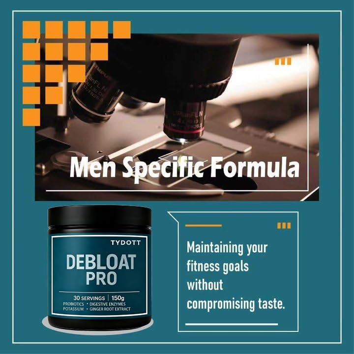 TYDOTT Debloat Pro, Contains Probiotics and Digestive Enzymes to Relieve Bloating, Supports Gut Health, Nutrient Absorption, and Stomach Comfort to Support Digestive Health AZX buy supplements canada