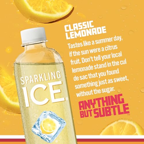 Sparkling Ice, Classic Lemonade Sparkling Water, Zero Sugar Flavored Water Sparkling ICE buy supplements canada
