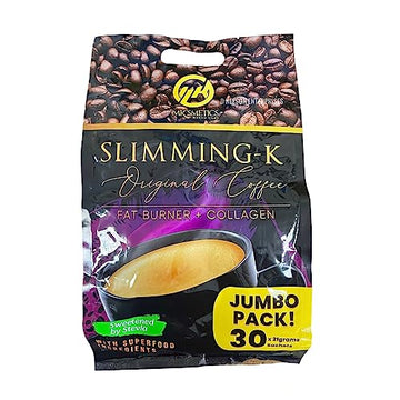 Jumbo Pack MK Slimming-K Coffee with Collagen, 30 Sachets Madam Kilay buy supplements canada