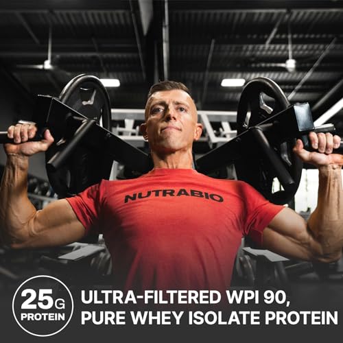 NutraBio Whey Protein Isolate Supplement – 25g of Protein Per Scoop with Complete NutraBio buy supplements canada