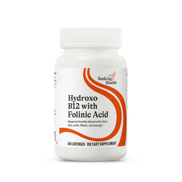 Seeking Health Hydroxo B12 with Folinic Acid - Supplement with Non-Methylated Form of Folate - Vitamin B12 Complex Seeking Health buy supplements canada