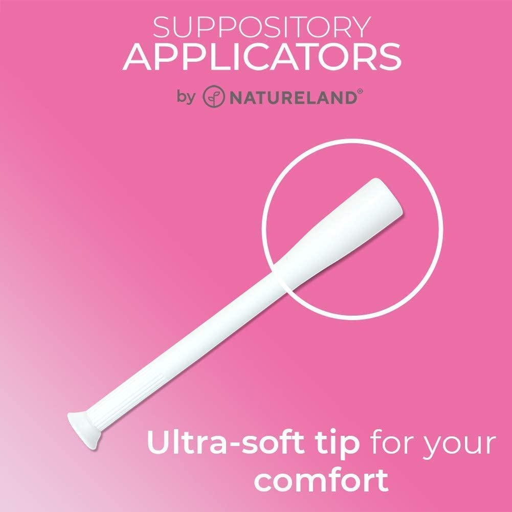Natureland [40 Count Boric Acid Suppositories 600mg w/ [10 Pack] Vaginal Applicator - Feminine Care Natureland buy supplements canada