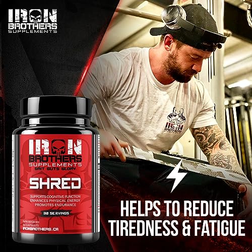 Shred for Men & Women | Strong Appetite Suppressant for Weight Loss Management Iron Brothers Supplements buy supplements canada