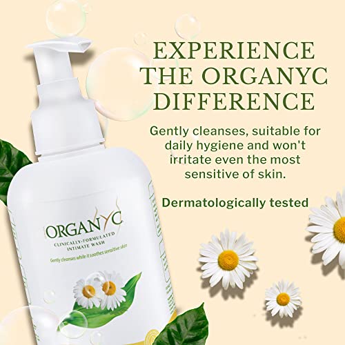 Organyc Feminine Intimate Wash for Sensitive Skin with Chamomile, Free from Chlorine, Parabens Organyc buy supplements canada