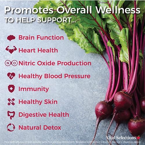 Vital Selections 100% Organic Beet Root Juice Powder, Highest Purity and Potency Vital Selections buy supplements canada