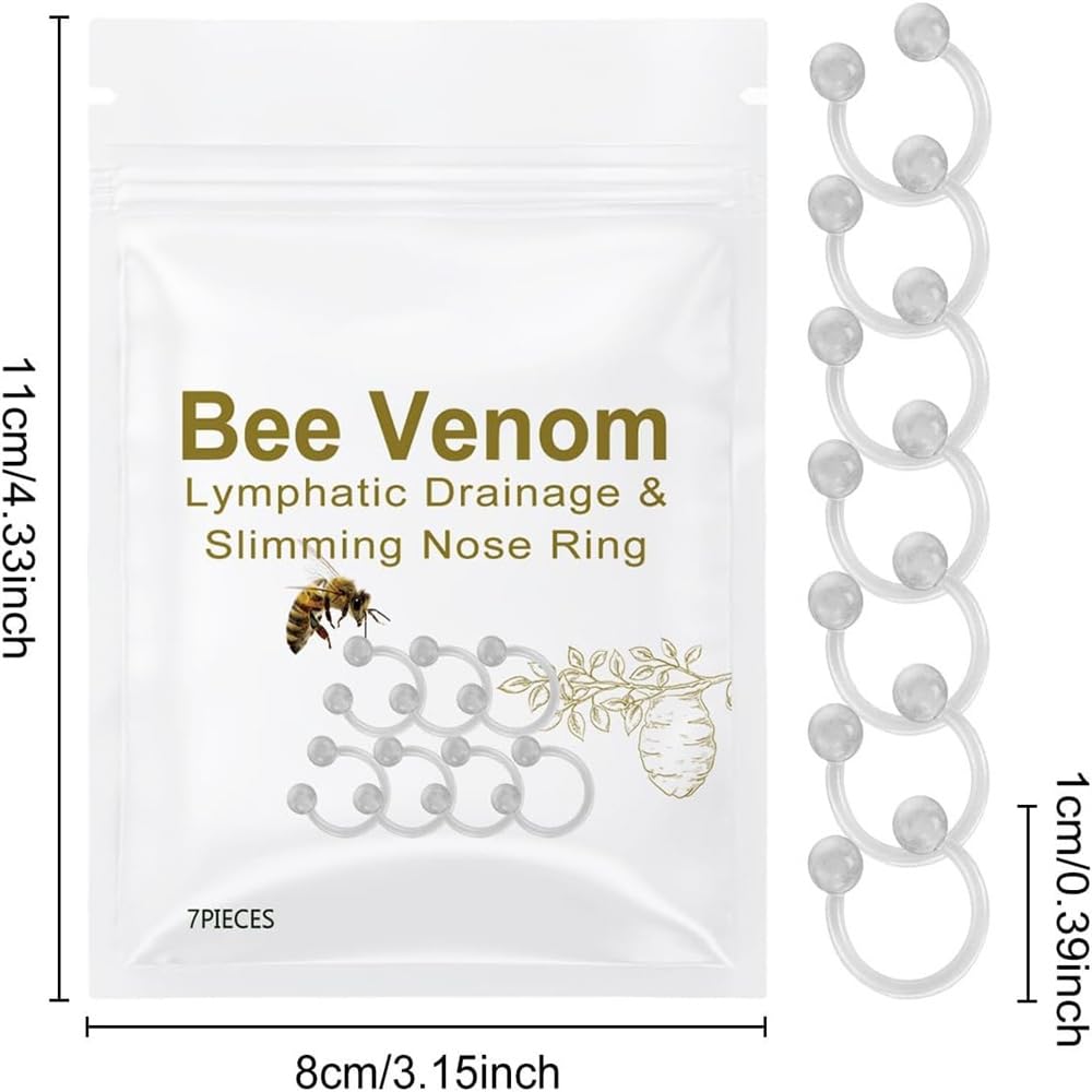Bee Venom Lymphatic Drainage Nose Ring, Bee Venom Slimming Nose Ring, Bee Venom Lymphatic Drainage Generic buy supplements canada