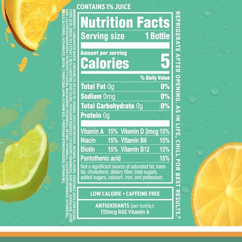 Sparkling Ice, Lemon Lime Sparkling Water, Zero Sugar Flavored Water, with Vitamins Sparkling ICE buy supplements canada