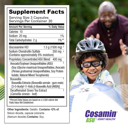 Cosamin ASU Joint Health Supplement – Advanced, Faster-Acting Formula, 90 Capsules Nutramax Laboratories buy supplements canada