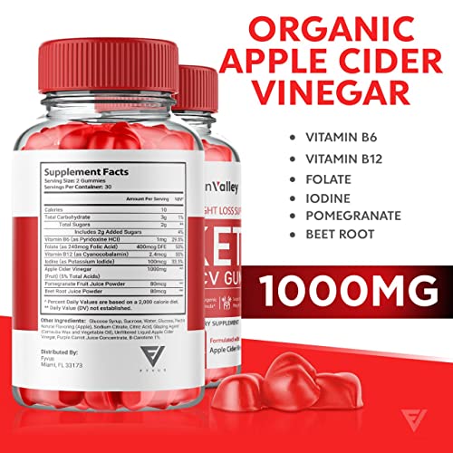 (2 Pack) Lean Valley Keto ACV Gummies Advanced Weight Loss Formula - Lean Valley Fyvus buy supplements canada