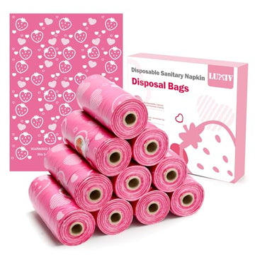 150Pcs Sanitary Napkin Disposal Bags, Luxiv Pink Disposable Sanitary Bag Personal Care Disposal Bags Luxiv buy supplements canada