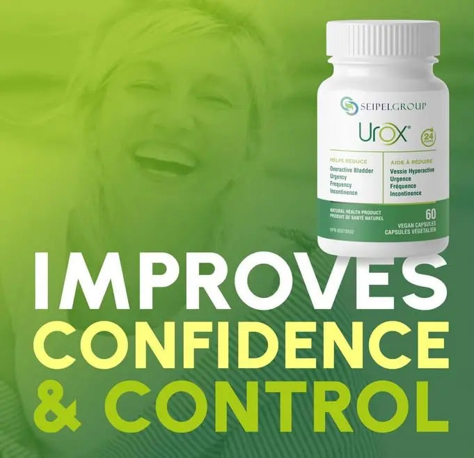 UROX Bladder Control, Safe and Effective Bladder Support Supplement for Men & Women, Helps Reduce Urinary Leakage, Frequency, Urgency, 180 Vegetarian Capsules UROX buy supplements canada