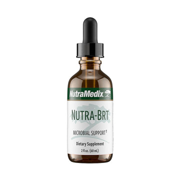 Nutramedix Nutra BRT - Liquid Herbal Supplement for Gut Health & Immune Support - Cumanda Bark & Houttuynia Leaf for Digestive Health - Immune System Booster Supplement (60mL) NutraMedix buy supplements canada