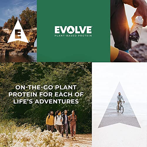 Evolve Plant Based Protein Shake, Café Mocha, 20g Vegan Protein, Dairy Free, No Artificial Evolve buy supplements canada