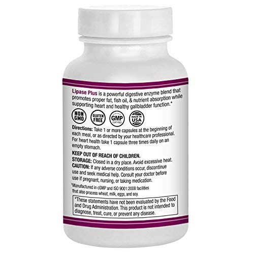 AST Enzymes Lipase-HP Plus – 90 Vegetarian Capsules - Fat Digestion Support – Keto Diet AST Enzymes buy supplements canada