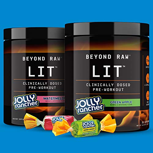 BEYOND RAW LIT | Clinically Dosed Pre-Workout Powder | Contains Caffeine, L-Citruline BEYOND RAW buy supplements canada