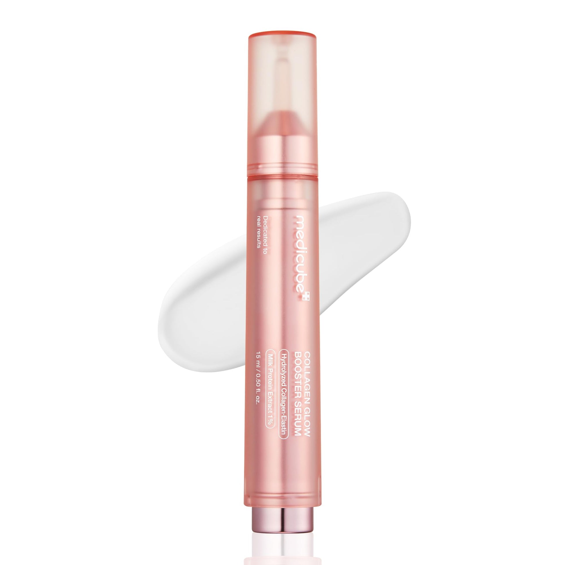 Medicube Collagen Glow Booster Milk Serum - Twist & Click - Radiance & Hydration with Niacinamide, Milk Protein Extract, Hydrolyzed Collagen medicube buy supplements canada